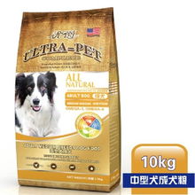 美國優爵天然寵物食品狗糧評測 中型犬成犬主糧10kg是否值得購買？