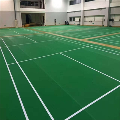 羽毛球地膠墊 pvc運動地板廠家